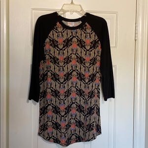 LuLaRoe Randy Baseball Tee Size XS